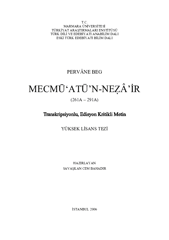 Za’îm mir Mehmed Kâtib