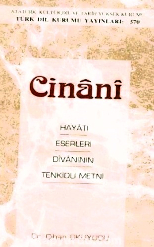 Cinani Bursalı  Divan Şairi